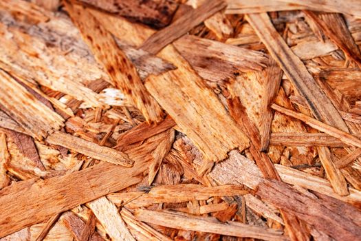 background or texture abstract detail on wood chipboard