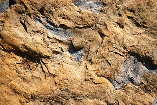 nature background or texture detail of orange sandstone