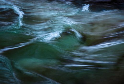 seasonal nature background cold winter ripples on the river