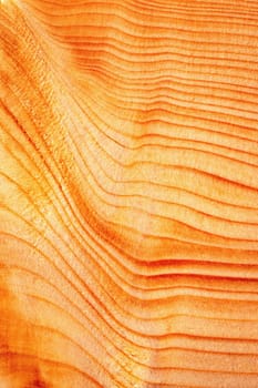 background or texture abstract orange lines on a wooden board