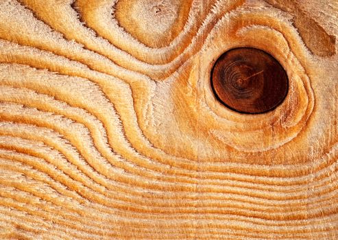 background or texture circular cracked knot on wood