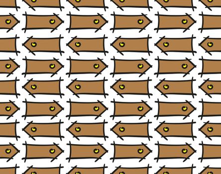 background or textile doodle arrows pattern