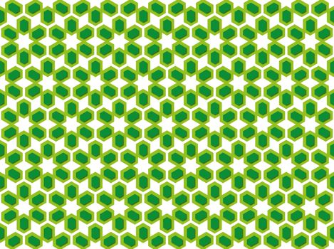 background or paper abstract pattern with a stylized hexagonal flower