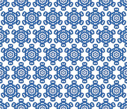 background or paper pattern blue background with abstract snowflakes