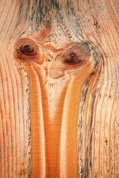 background or texture abstract eyes on a wooden board