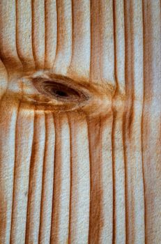 background or texture abstract eye on a wooden board