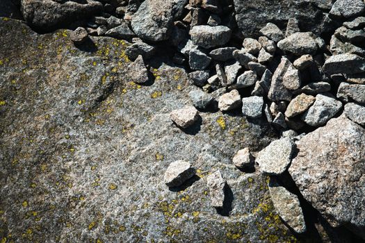 abstract background or texture Detail of a granite mountain walk