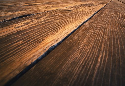 abstract background or texture detail of brown wood floorboard