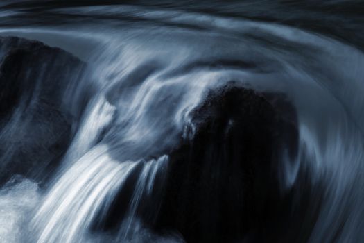 abstract nature background detail rapids on the wild river