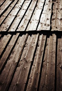 abstract background or texture wood paneling with shade