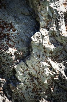 background or texture abstract detail of the old limestone rocks