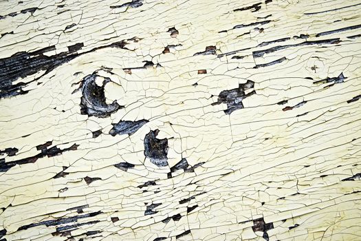 abstract background or texture cracks on the paint timber