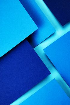 abstract background a group of blue colored papers
