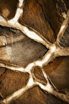 abstract background or texture detail of sandstone stone pavement