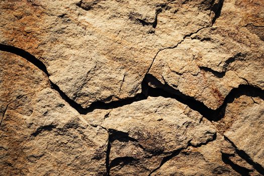 background or texture abstract shape on the old stone fragments