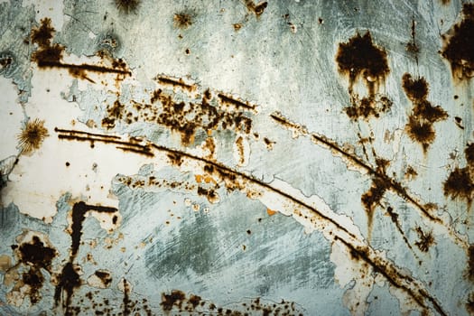 abstract background or texture rusty cracked surface of paint