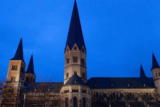 Bonn, Germany - 2 March 2019: Bonn Minster