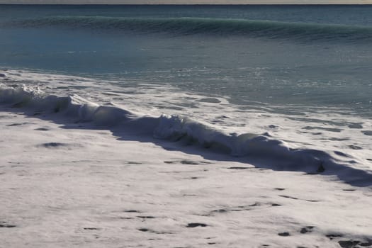 Calm sea beauty. Seascape background.