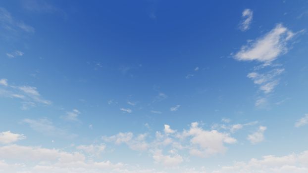 Cloudy blue sky abstract background, blue sky background with tiny clouds, 3d rendering

