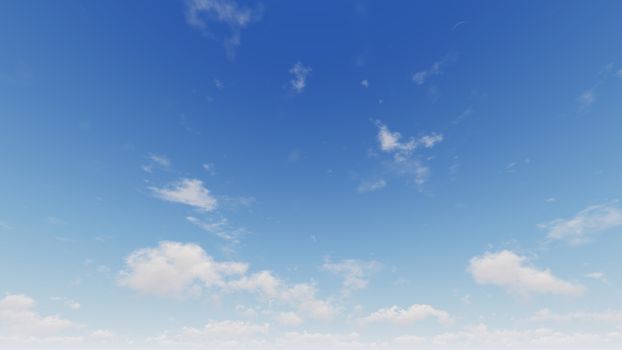 Cloudy blue sky abstract background, blue sky background with tiny clouds, 3d rendering

