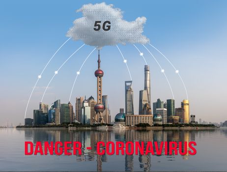 5G wireless networks have been accused in conspiracy theory of damaging immune system and causing coronavirus virus epidemic