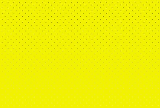 A yellow grunge background with a series of grey fading dots.