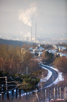 pollution landscape