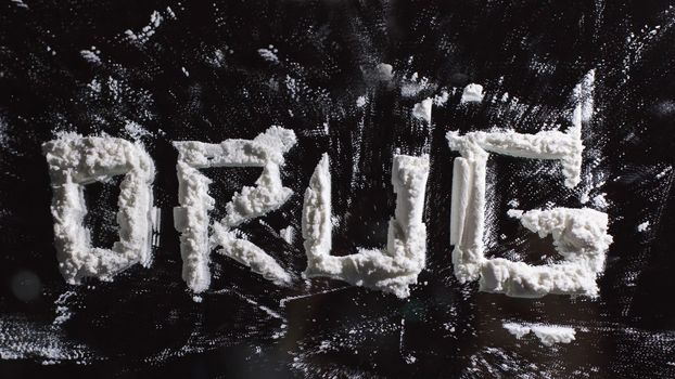 Keyword drug written with cocaine