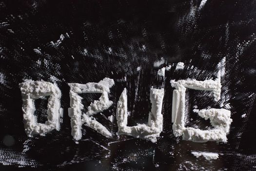 Keyword drug written with cocaine