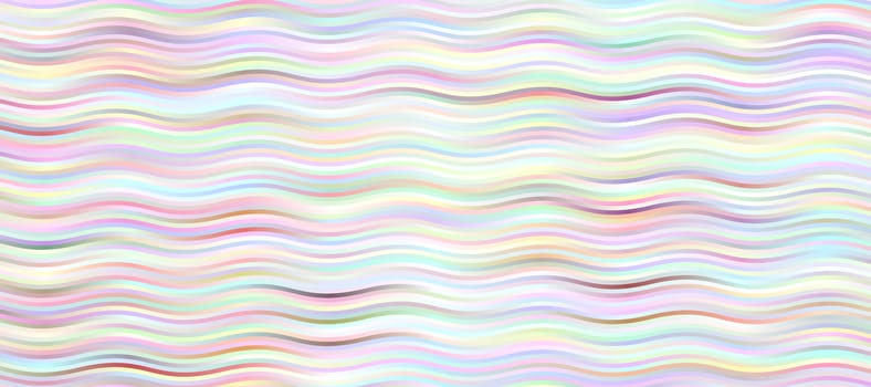 Abstract wavy lines background, gradient pastel color tones