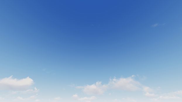 Cloudy blue sky abstract background, blue sky background with tiny clouds, 3d rendering


