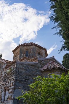 Saint John Kynigos Monastery made of stone. Saint John Kynigos Monastery is a monastery located in Agia Paraskevi.