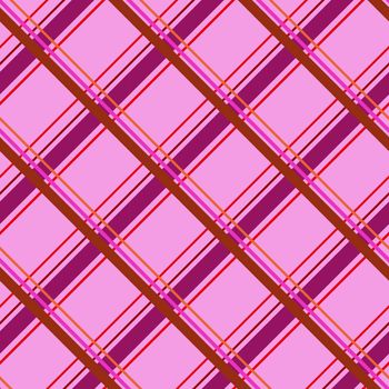 Tartan seamless pattern. Cage endless background. Square, rhombus repeating texture. Trendy backdrop for textiles. illustration