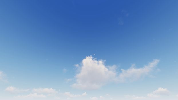 Cloudy blue sky abstract background, blue sky background with tiny clouds, 3d rendering

