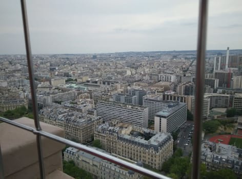 a city view from a window