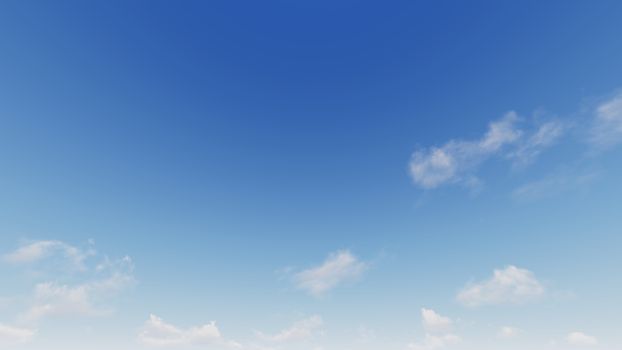Cloudy blue sky abstract background, blue sky background with tiny clouds, 3d rendering

