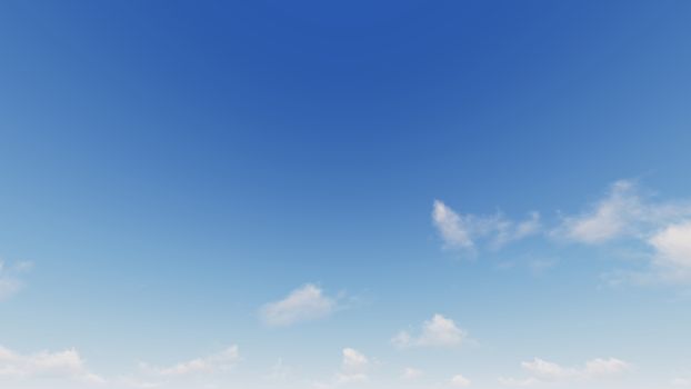 Cloudy blue sky abstract background, blue sky background with tiny clouds, 3d rendering

