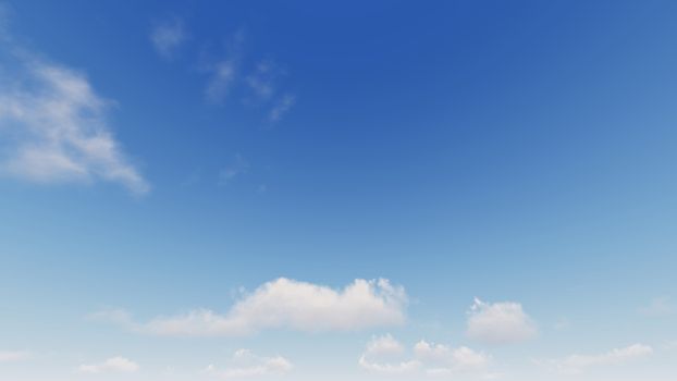 Cloudy blue sky abstract background, blue sky background with tiny clouds, 3d rendering

