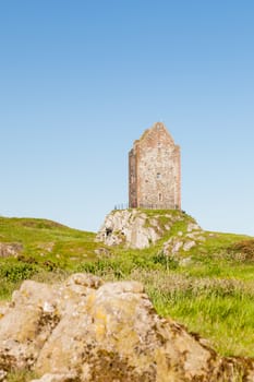 The tower in the Scottish Borders was built in the 1400's as protection from border raiders and the elements.