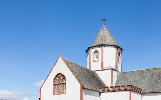 Lauder Old Parish Church was built in 1673 and is situated in Lauder, the Scottish Borders.  The church has an octagonal central tower.