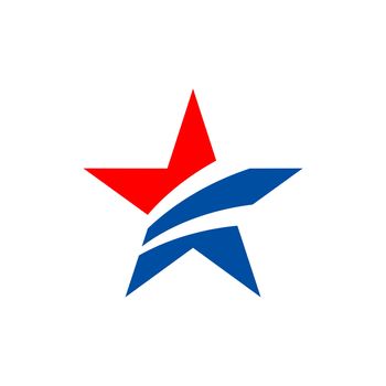 American Star vector Logo Template Illustration Design. Vector EPS 10.