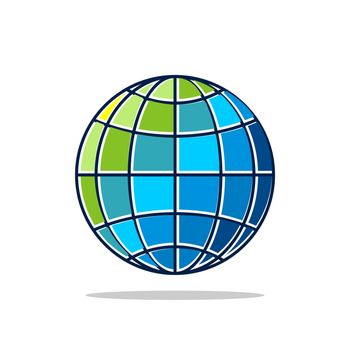 Colorful Globe vector Logo Template Illustration Design. Vector EPS 10.
