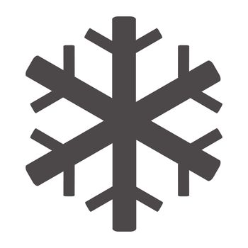 air conditioning icon on white background. snowflake symbol. flat style. snowflake icon for your web site design, logo, app, UI.