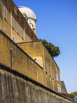 Castel Gandolfo is the summer residence and vacation retreat for the pope, the leader of the Catholic Church.