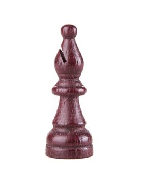 Chess pieces isolated on white background