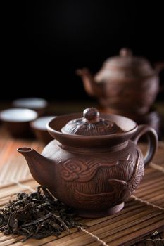 Asian chinese tea set
