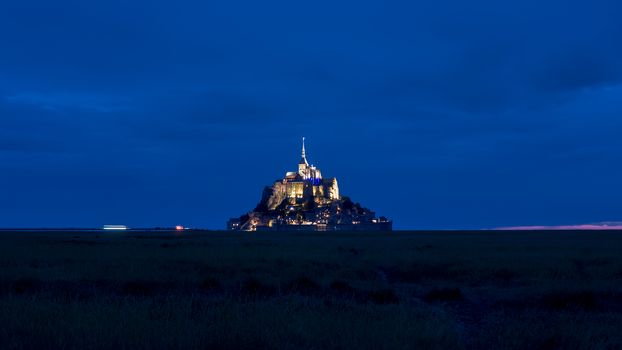 Mont-saint-michel by night. France 9-9-19
