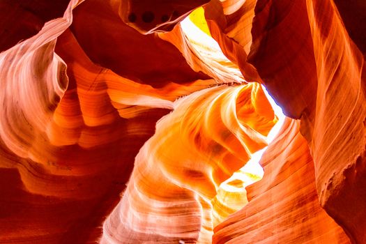 Antelope Canyon in the Navajo Reservation near Page, Arizona, USA