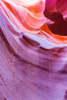 Antelope Canyon in the Navajo Reservation near Page, Arizona, USA