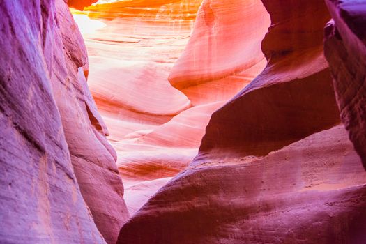 Antelope Canyon in the Navajo Reservation near Page, Arizona, USA